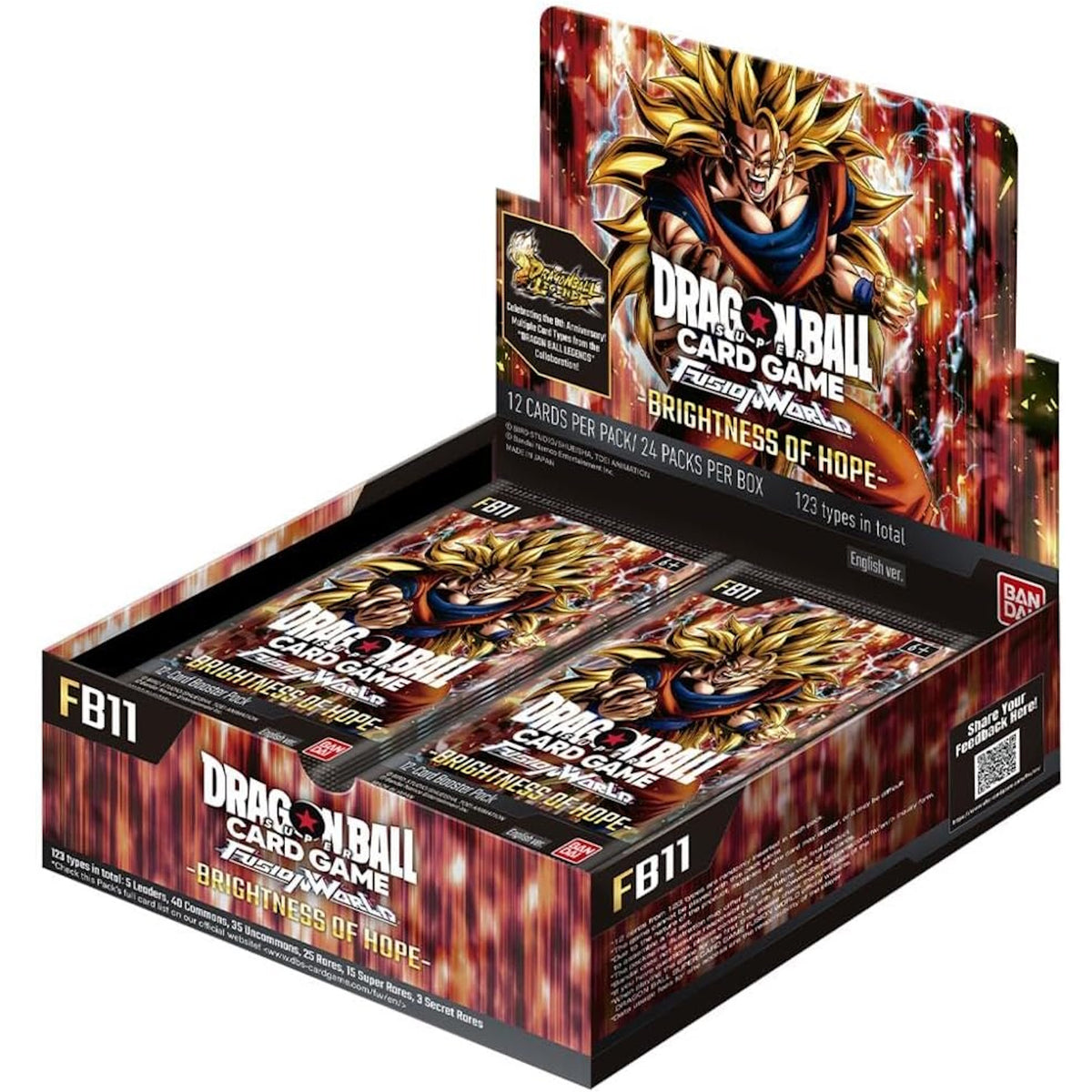 Dragon Ball Super TCG: Fusion World Brightness of Hope Booster Box [FB11] - 24 Packs