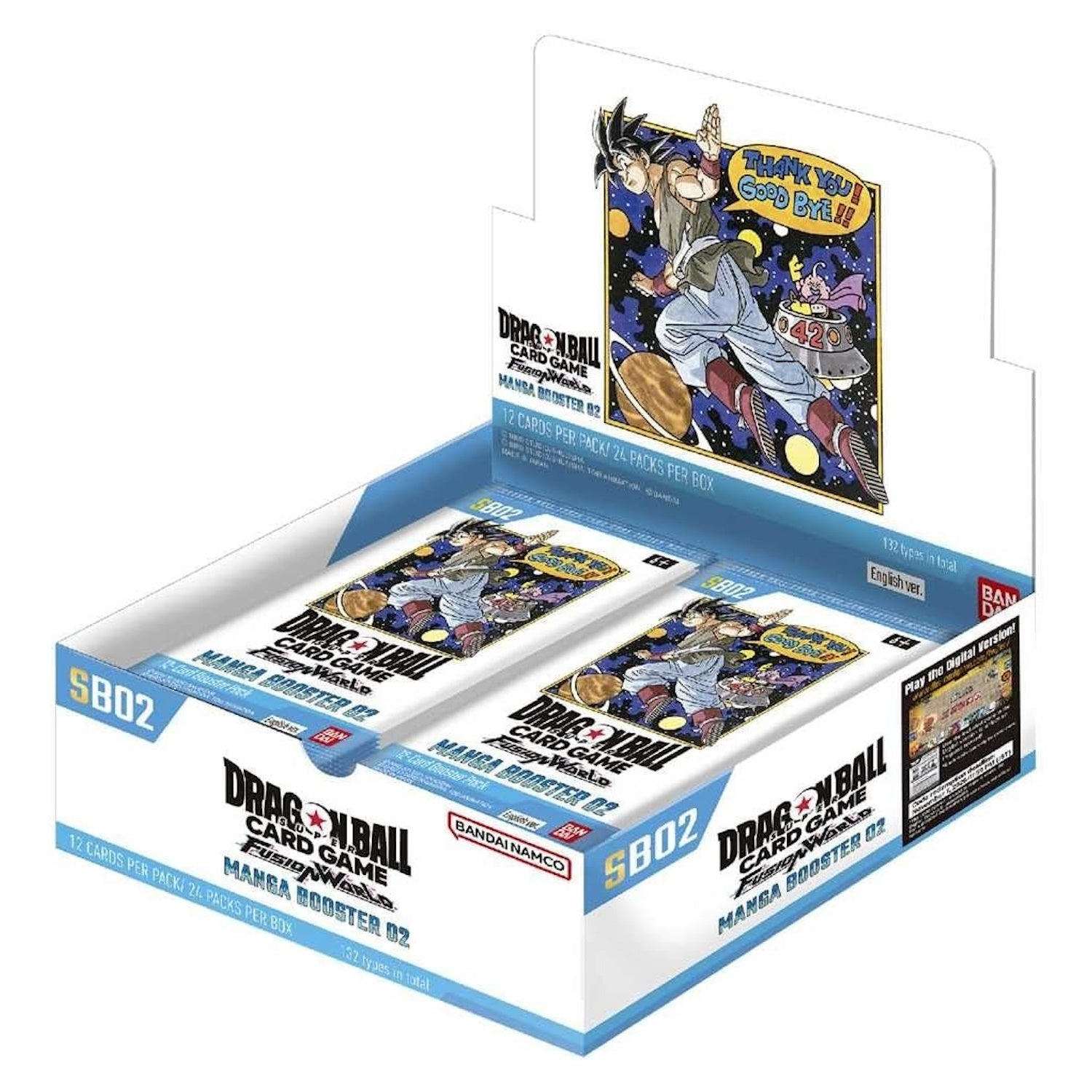 Dragon Ball Super TCG: Fusion World Manga Booster 02 - SB02 Card Game Bandai Namco
