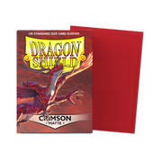 Dragon Shield Sleeves: Matte Crimson - 100 Standard Size Sleeves Card Game Dragon Shield   