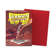 Dragon Shield Sleeves: Matte Crimson - 100 Standard Size Sleeves Card Game Dragon Shield   