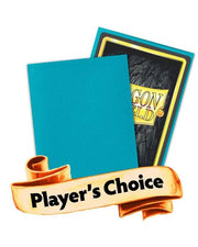Dragon Shield Sleeves: Matte Turquoise - 100 Sleeves Card Game Dragon Shield