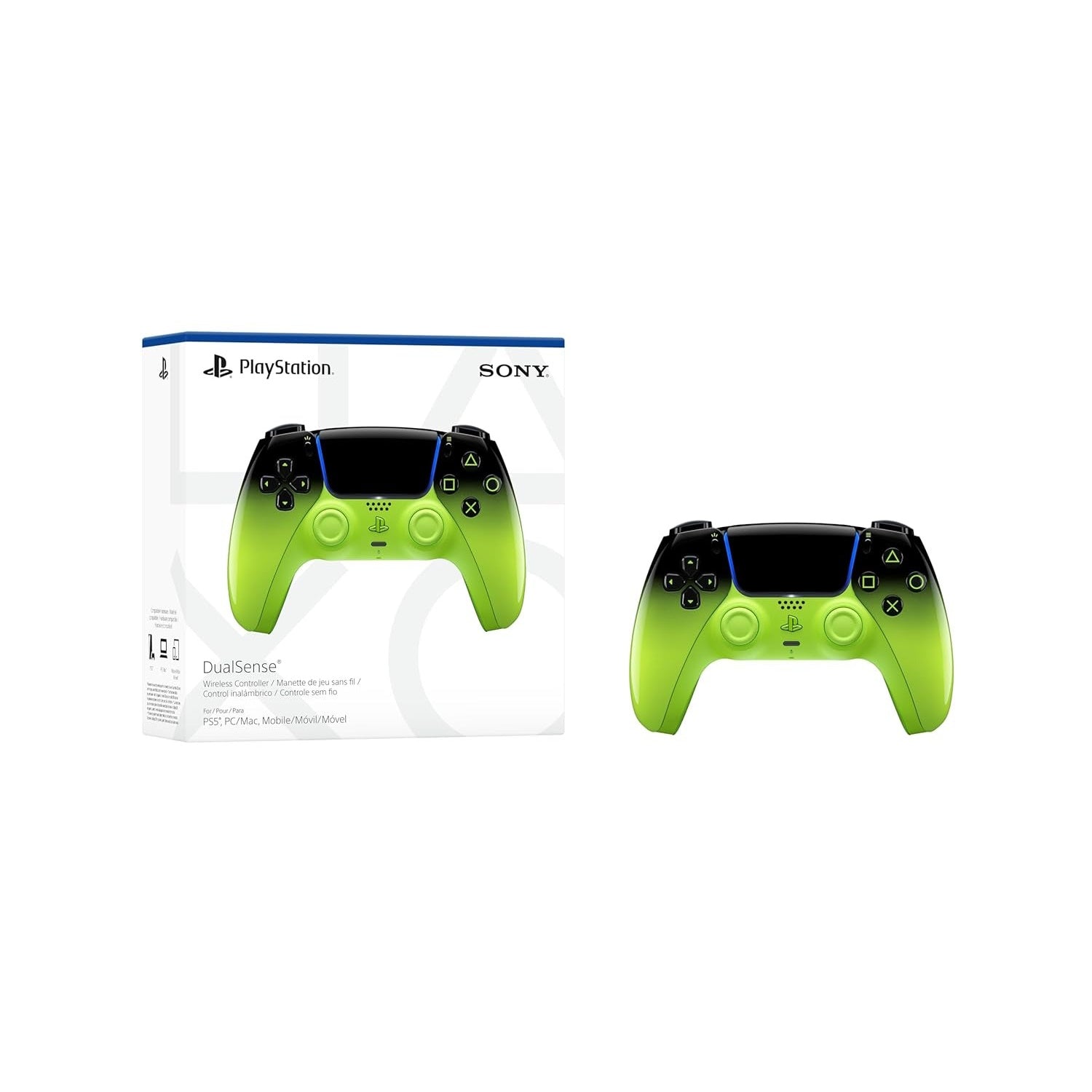 DualSense Wireless Controller - Remix Green [PlayStation 5 Accesory] PlayStation 5 Accessory Sony