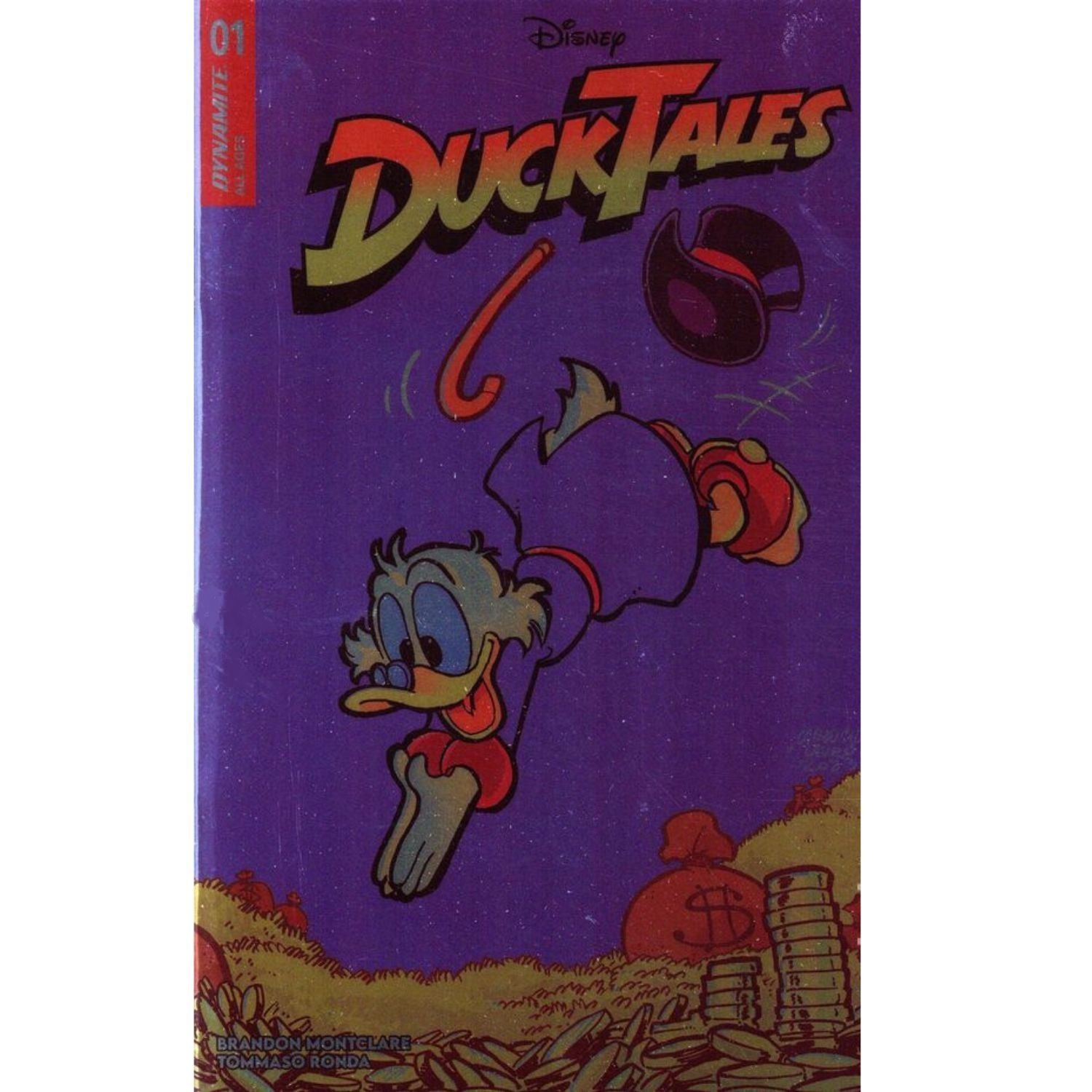 Ducktales: #1 [Lauro - 1:10 CVR L Foil] Comics Dynamite Entertainment