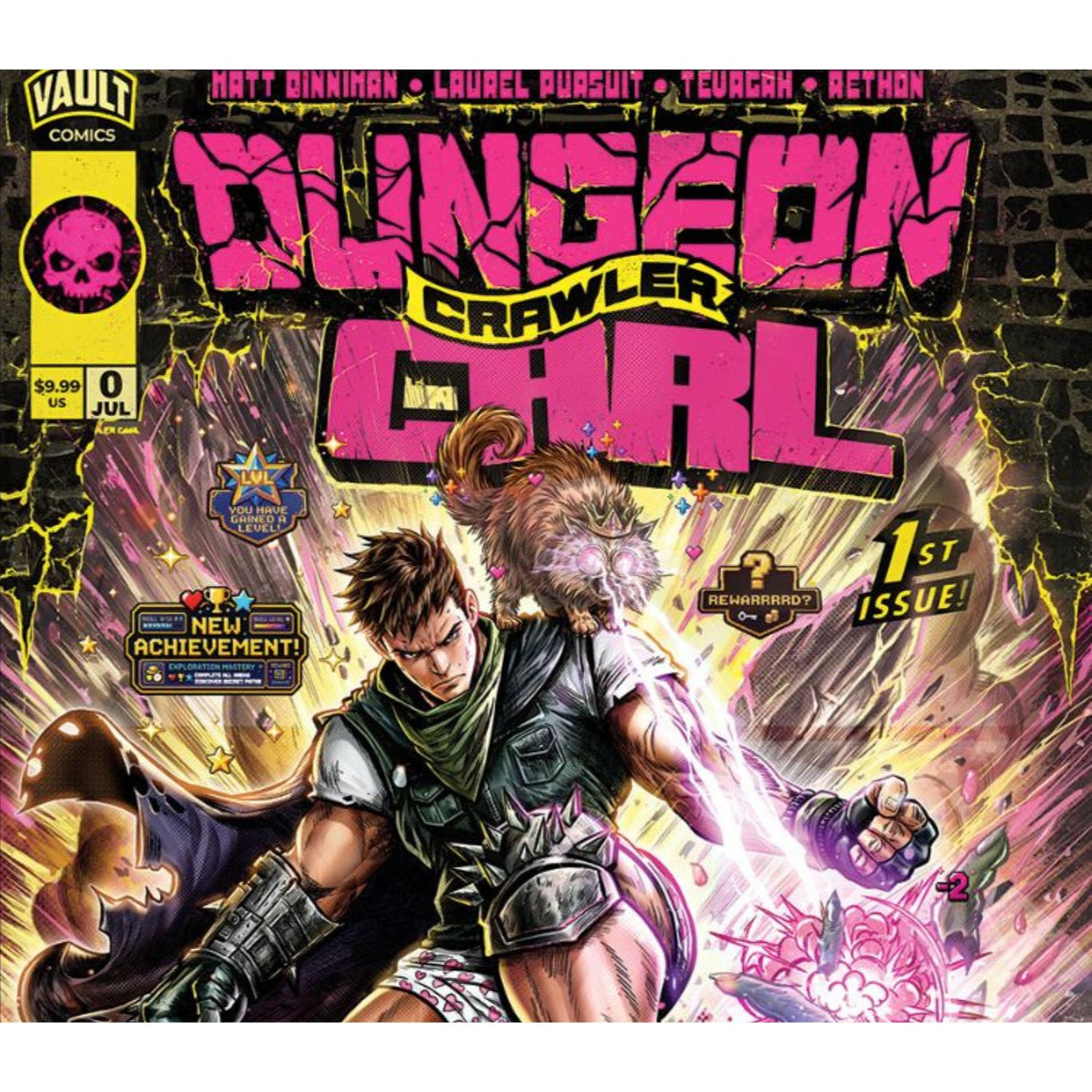 Dungeon Crawler Carl #0 Dominic Glover x Shopville Exclusive Trade Limited to 500 Comics Vault Comics