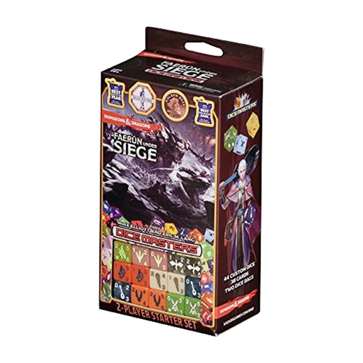 Dungeons and Dragons Dice Masters: Faerûn Under Siege 2 Player Starter Card Game WizKids