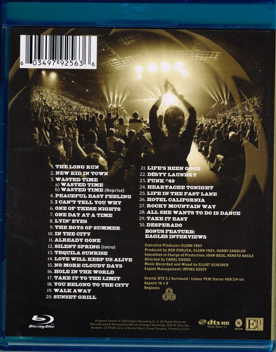Eagles: Farewell 1 Tour - Live From Melbourne [Blu-Ray] Blu-Ray Movie Generic