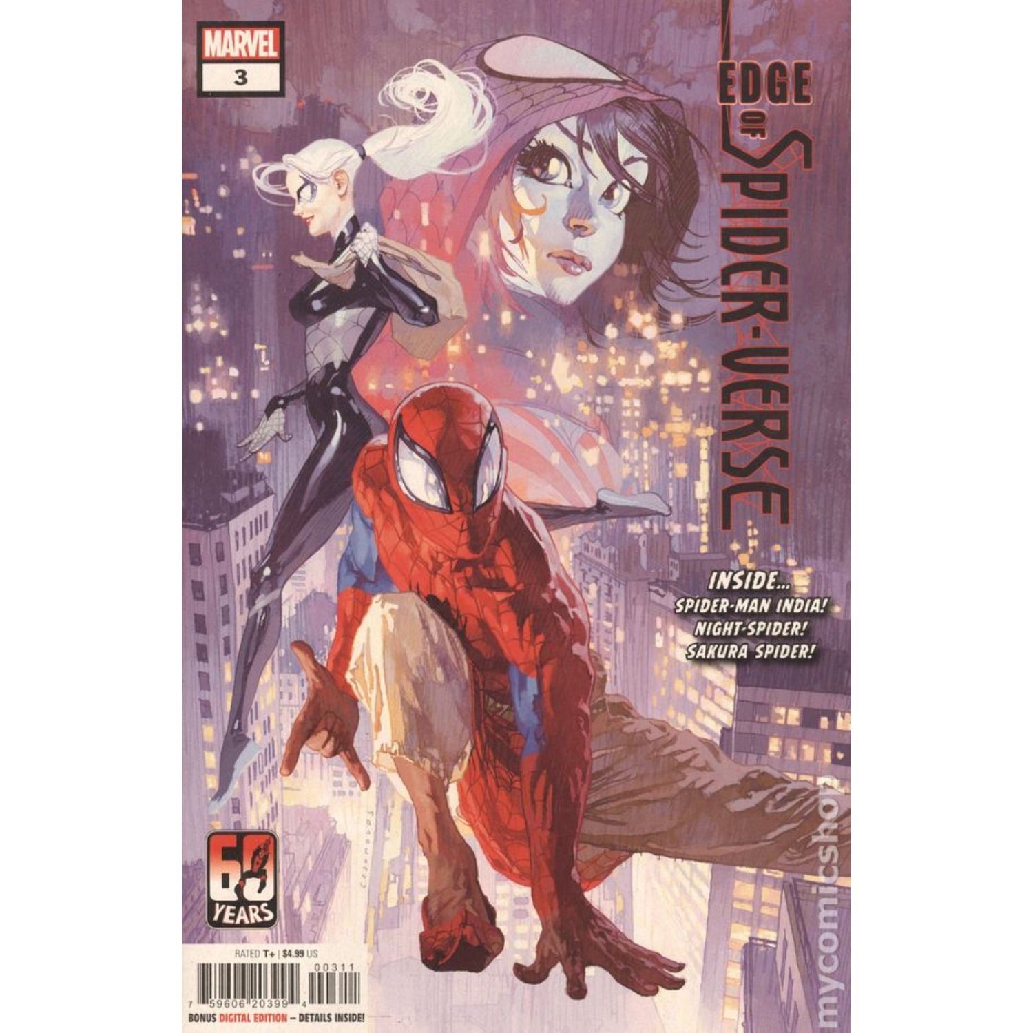 Edge Of Spider-Verse: #1-5 [Josemaria Casanovas CVR A Set] 2022 Comics Marvel Comics