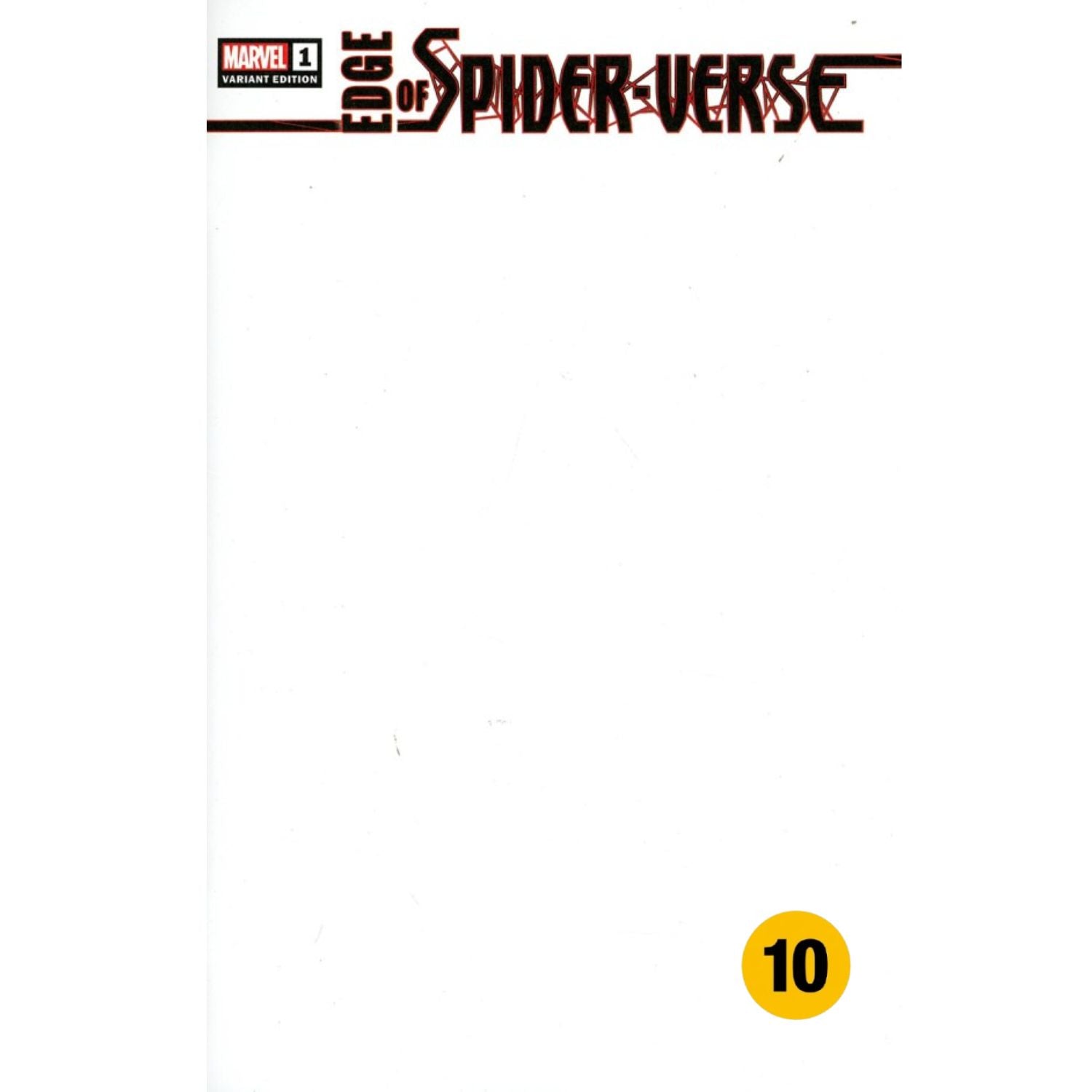 Edge of Spider-Verse: #1 (X 10 Blank Sketch CVR B)2022