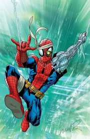 Edge of Spider-Verse: #2 [Salvador Larroca Virgin CVR H - 1:50] 2024 Comics Marvel Comics