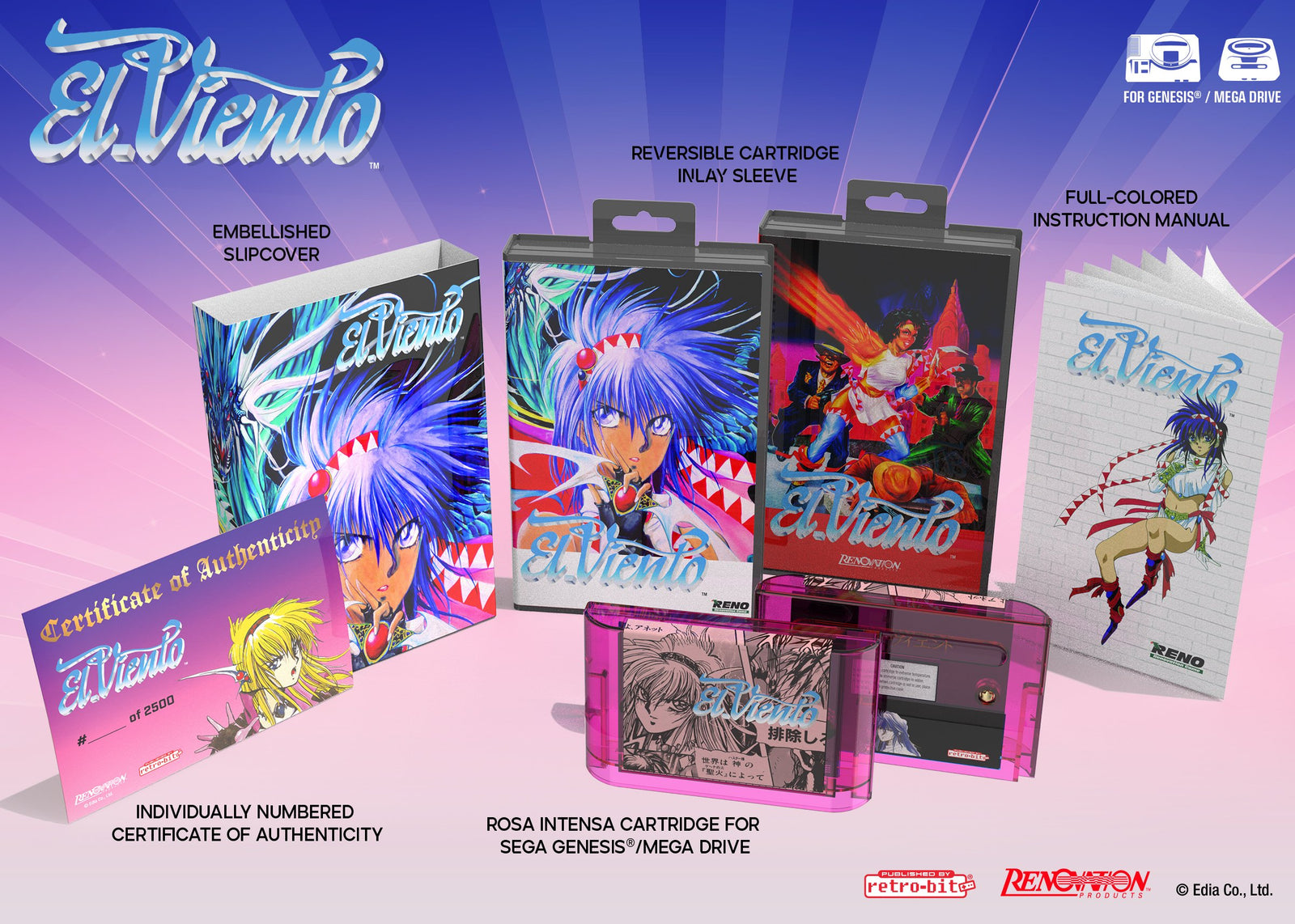 El Viento: Collector’s Edition [Genesis] Retro Gaming Limited Run Games