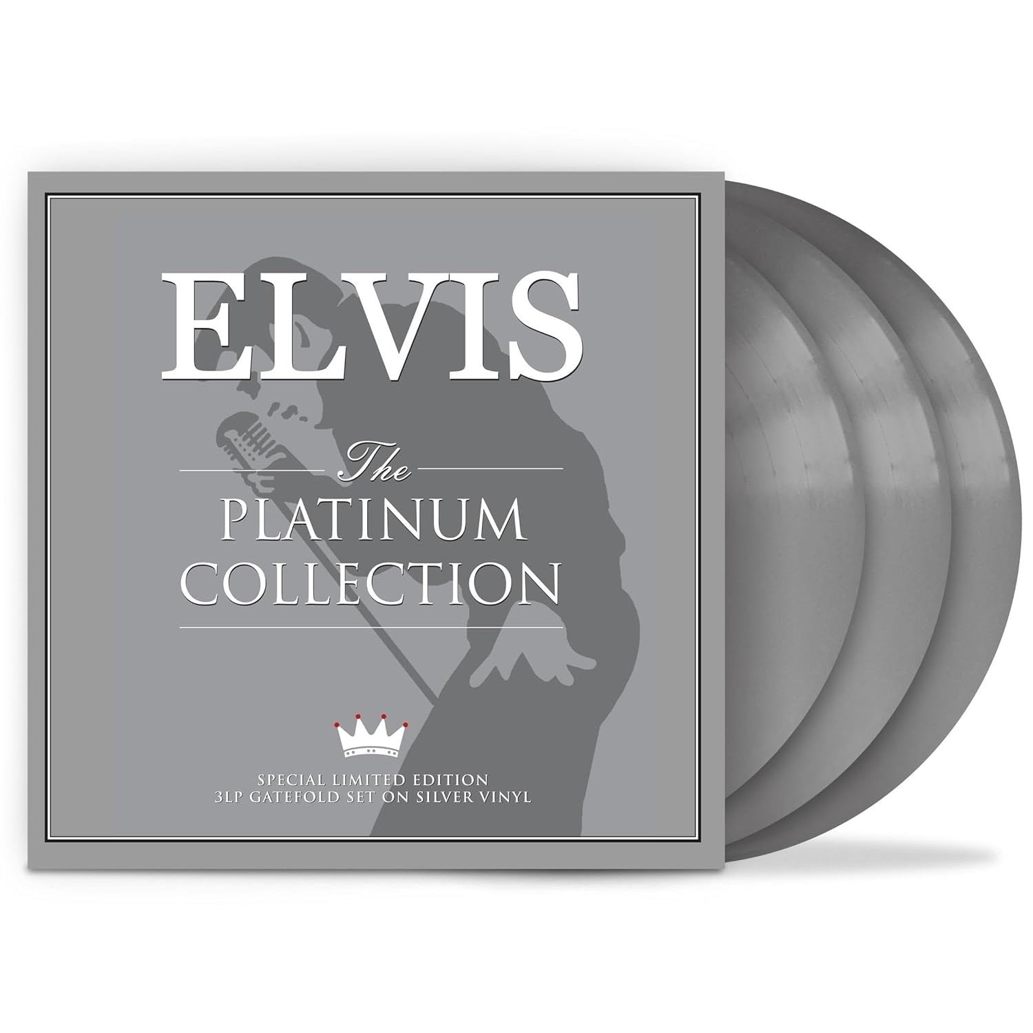 Elvis Presley: Platinum Collection - Silver Vinyl Edition - 3LP [Audio Vinyl] Audio CD/Vinyl Not Now Music