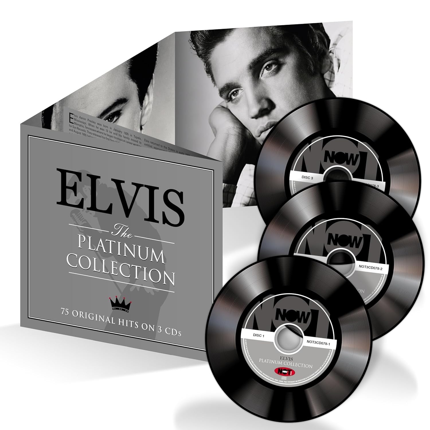 Elvis: The Platinum Collection - 3CD Set [Audio CD] Audio CD/Vinyl Not Now Music