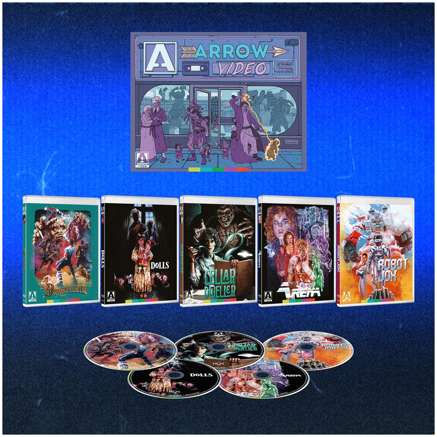 Enter the Video Store: Empire of Screams - Limited Edition [Blu-Ray] Blu-Ray Collector Arrow Video   
