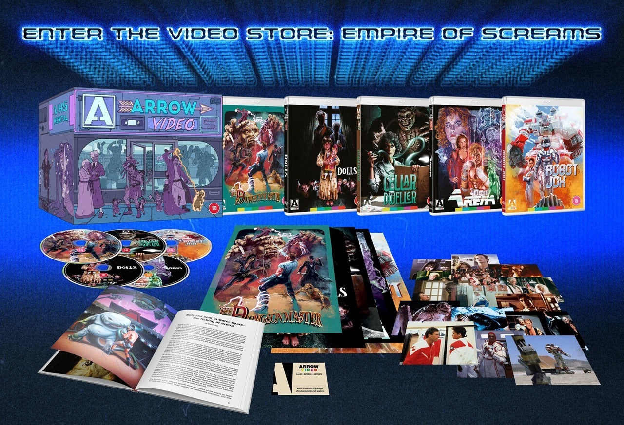Enter the Video Store: Empire of Screams - Limited Edition [Blu-Ray] Blu-Ray Collector Arrow Video   
