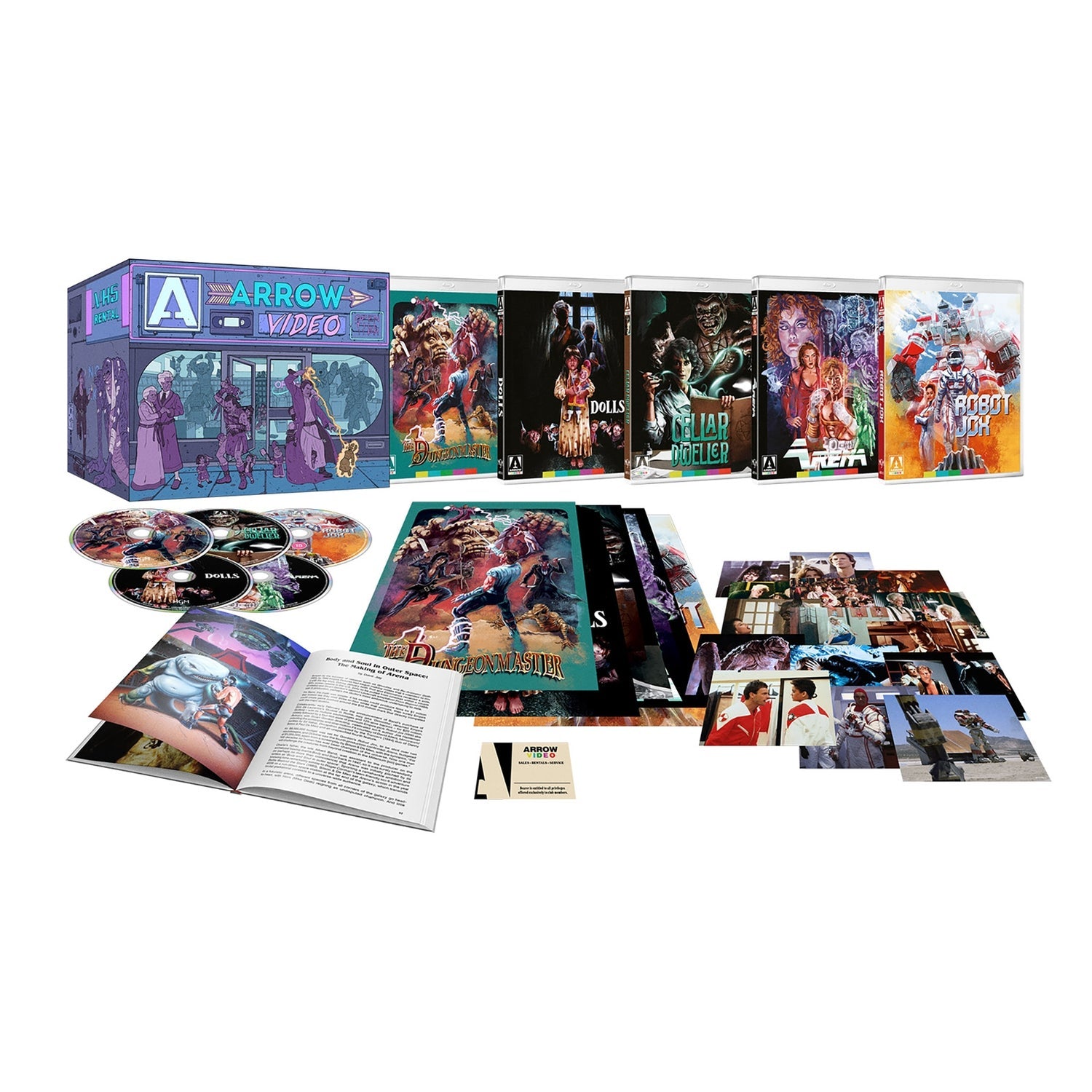Enter the Video Store: Empire of Screams - Limited Edition [Blu-Ray] Blu-Ray Collector Arrow Video   
