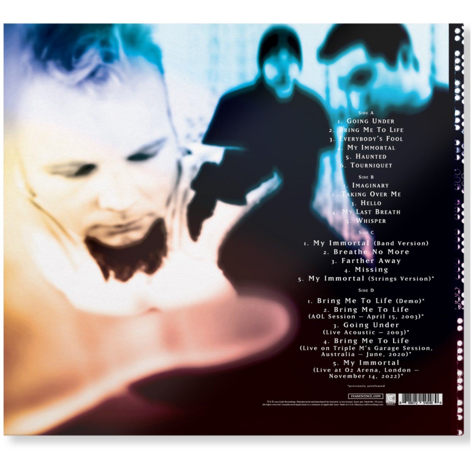 Evanescence: Fallen Target Exclusive Silver LP [Audio Vinyl] Audio CD/Vinyl Universal Music