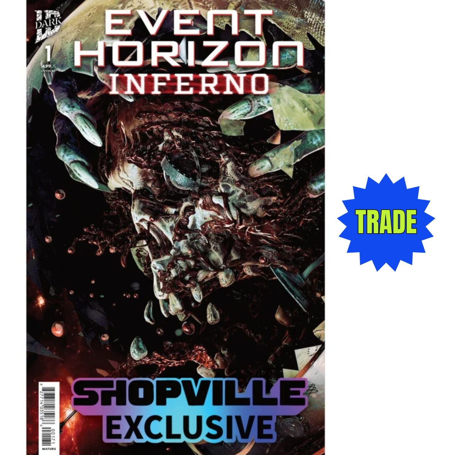 Event Horizon Inferno: #1 [Barends Shopville Exclusive CVR] 2026 Comics IDW Publishing
