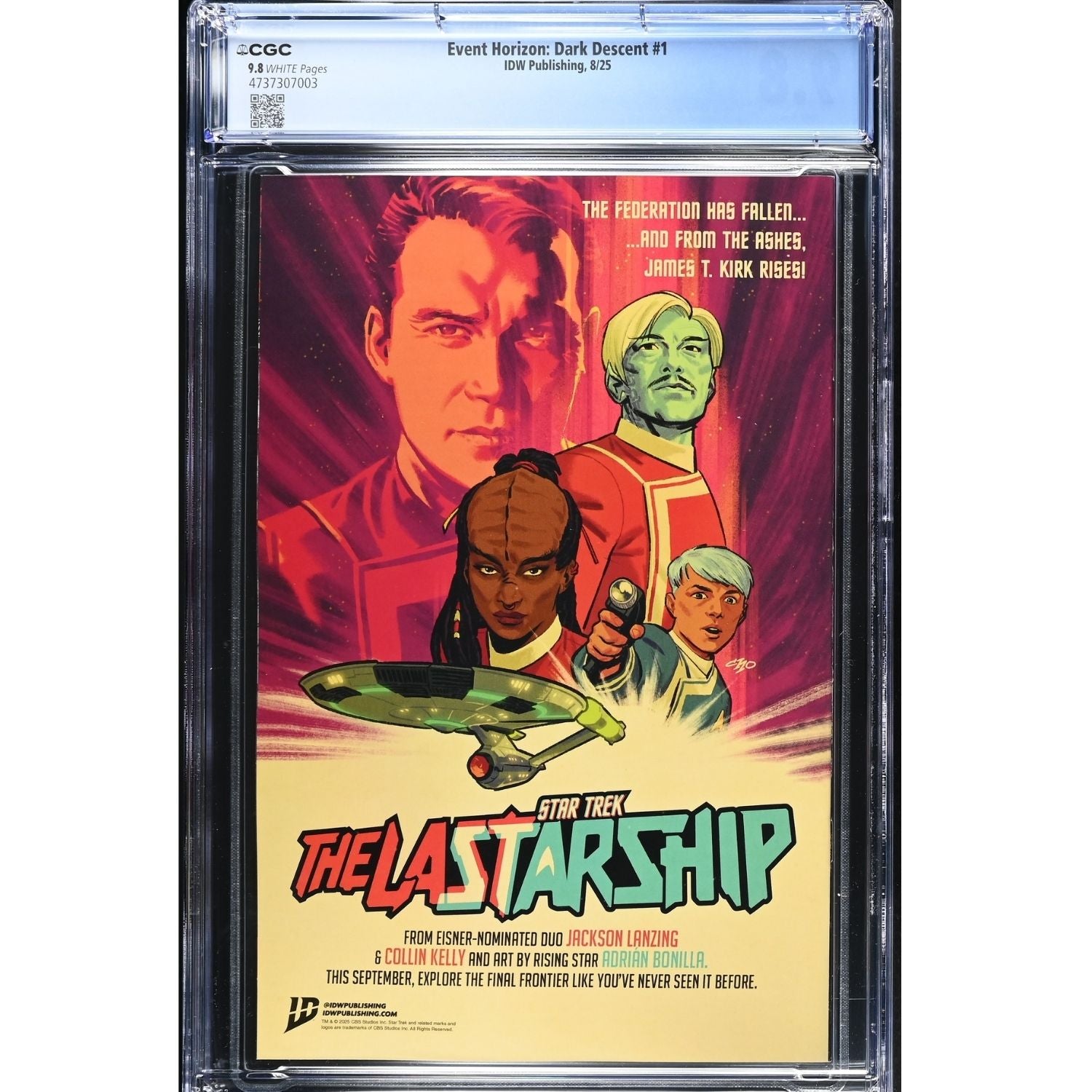 Event Horizon Dark Descent: #1 [Jeffrey Love CGC 9.8 CVR A] 2025 Comics IDW Publishing