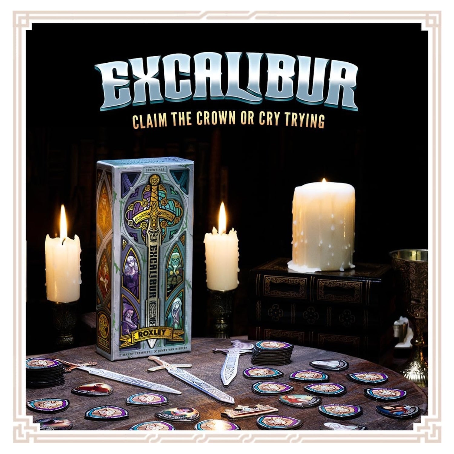 Excalibur [Board Game, 2-4 Players] Board Game Roxley Games