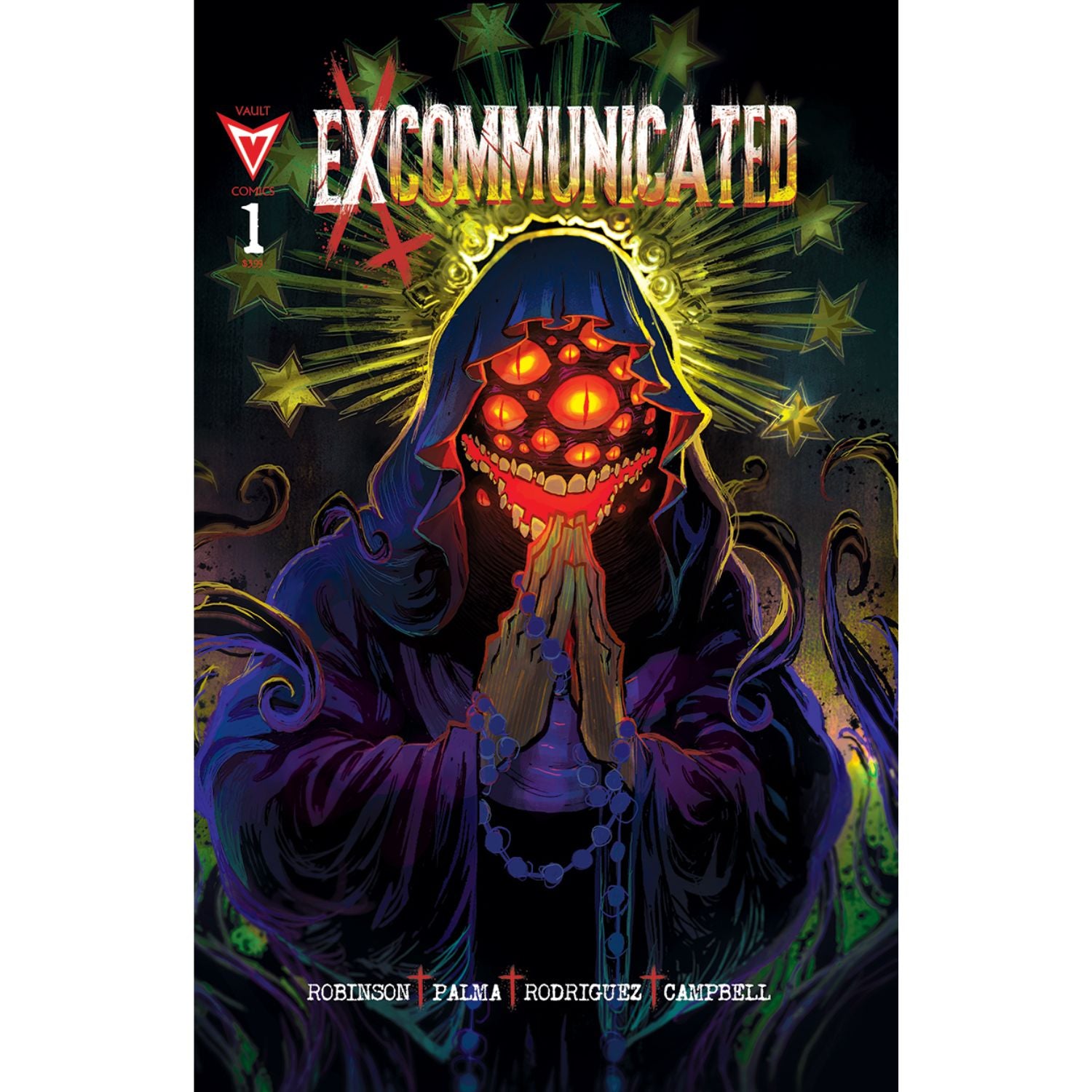 Excommunicated: #1 [Flaviano Armentaro CVR A] 2026 Comics Vault Comics