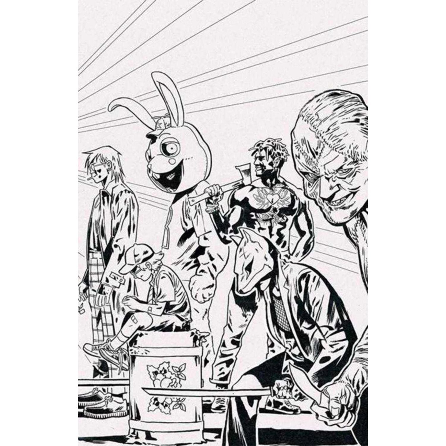 Exquisite Corpses: #1 [Michael Walsh CVR B 2nd Print - 1:10] 2025 Comics Image Comics