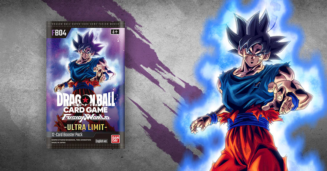 Dragon Ball Super TCG: Fusion World Ultra Limit Booster Box [FB04] - 24 Packs Card Game Bandai Namco
