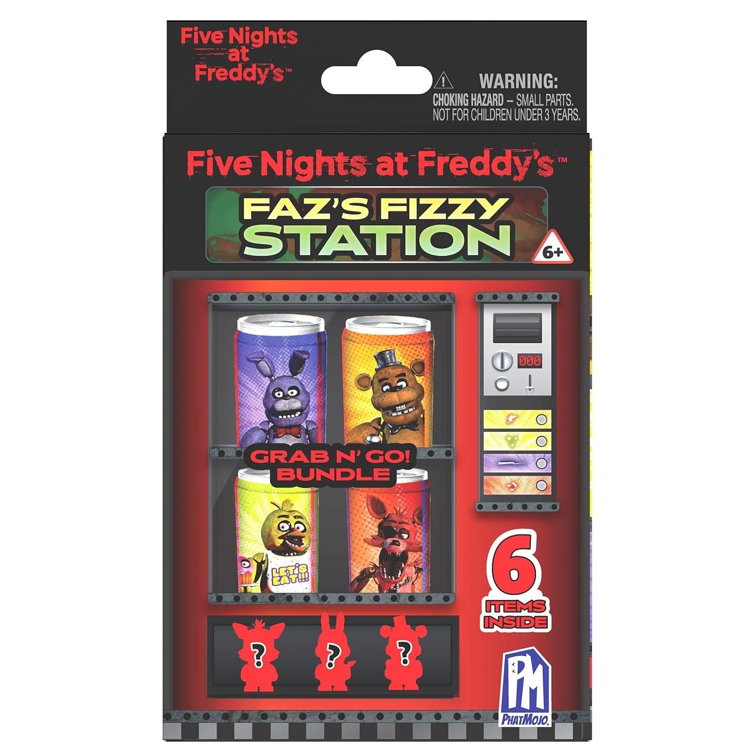 FNAF Faz's Fizzy Station: Grab N' Go Bundle Toys & Games PhatMojo