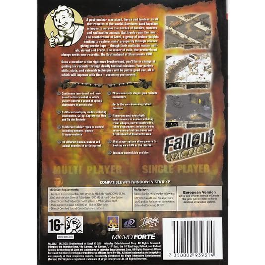 Fallout Tactics [PC DVD Computer] PC Video Game Bethesda