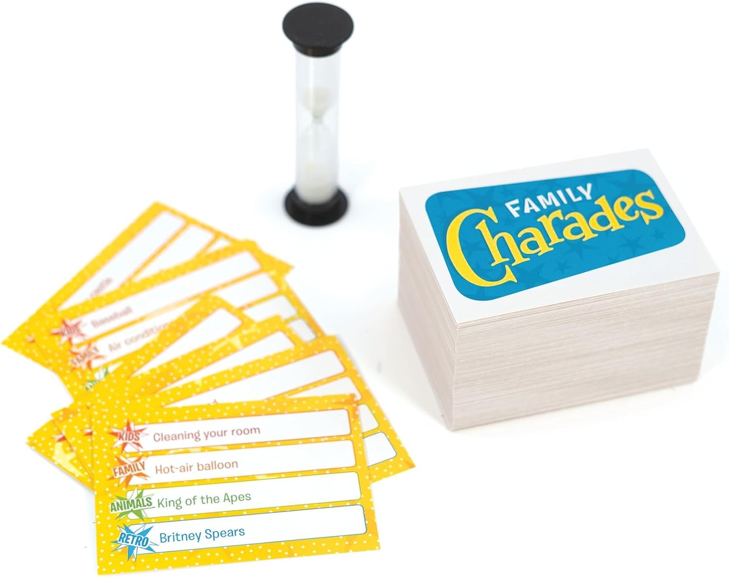 Family Charades - Retro Design [Board Game, 3+ Players] Board Game Outset Media