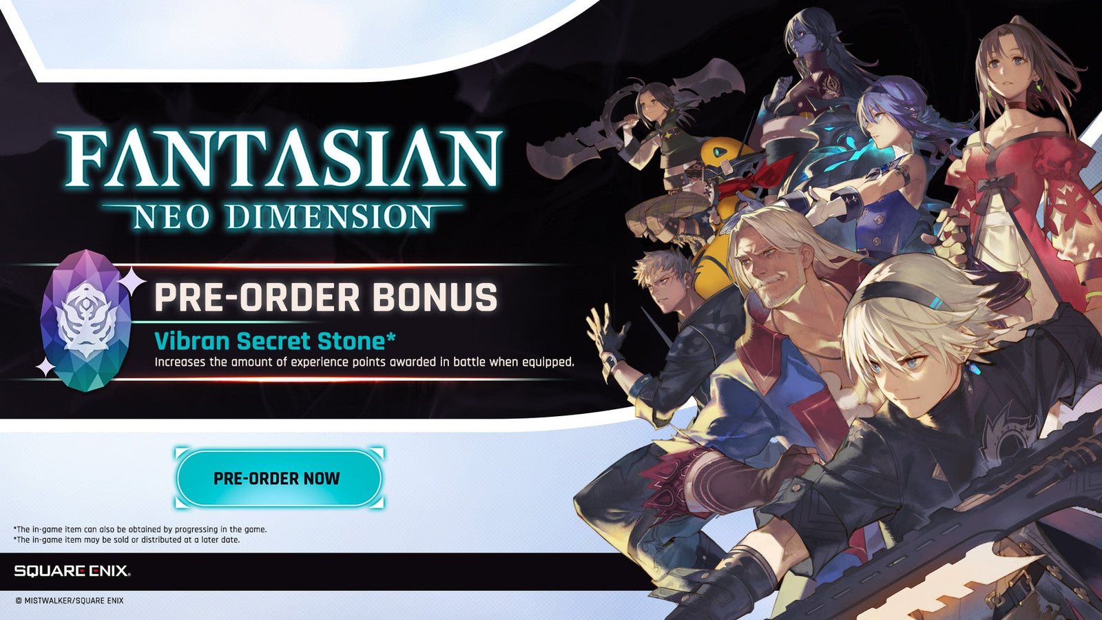 Fantasian Neo Dimensions [Nintendo Switch] Nintendo Switch Video Game Square Enix   