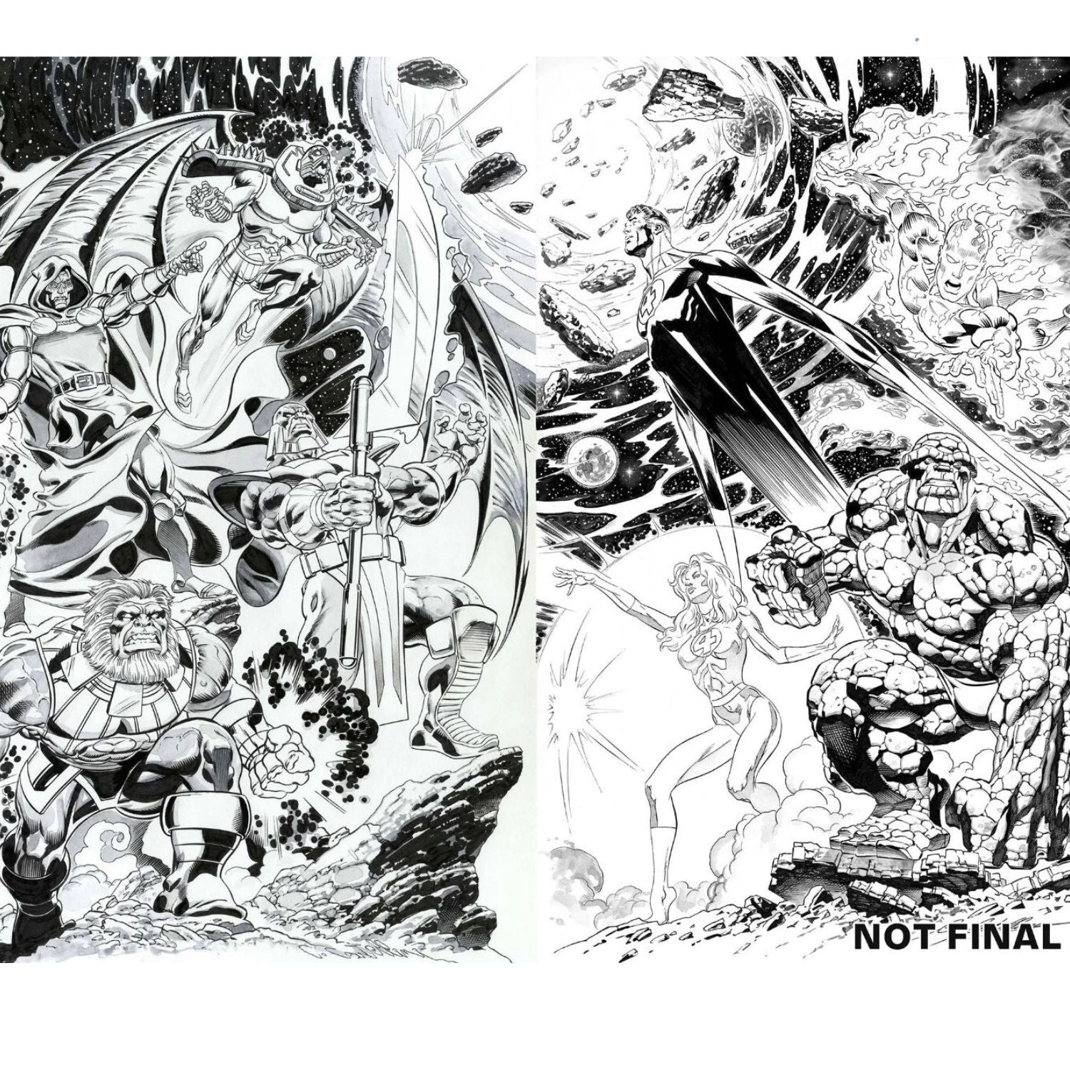 Fantastic Four: #1 [Claudio Castellini CVR L - 1:25] 2025 Comics Marvel Comics