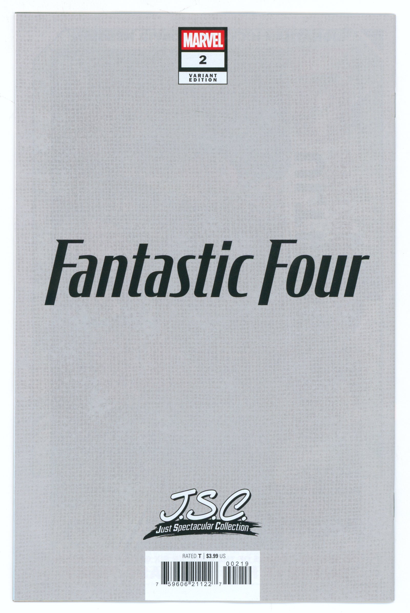 Fantastic Four: #2 [J Scott Campbell Virgin - 1:100] 2025 Comics Marvel Comics