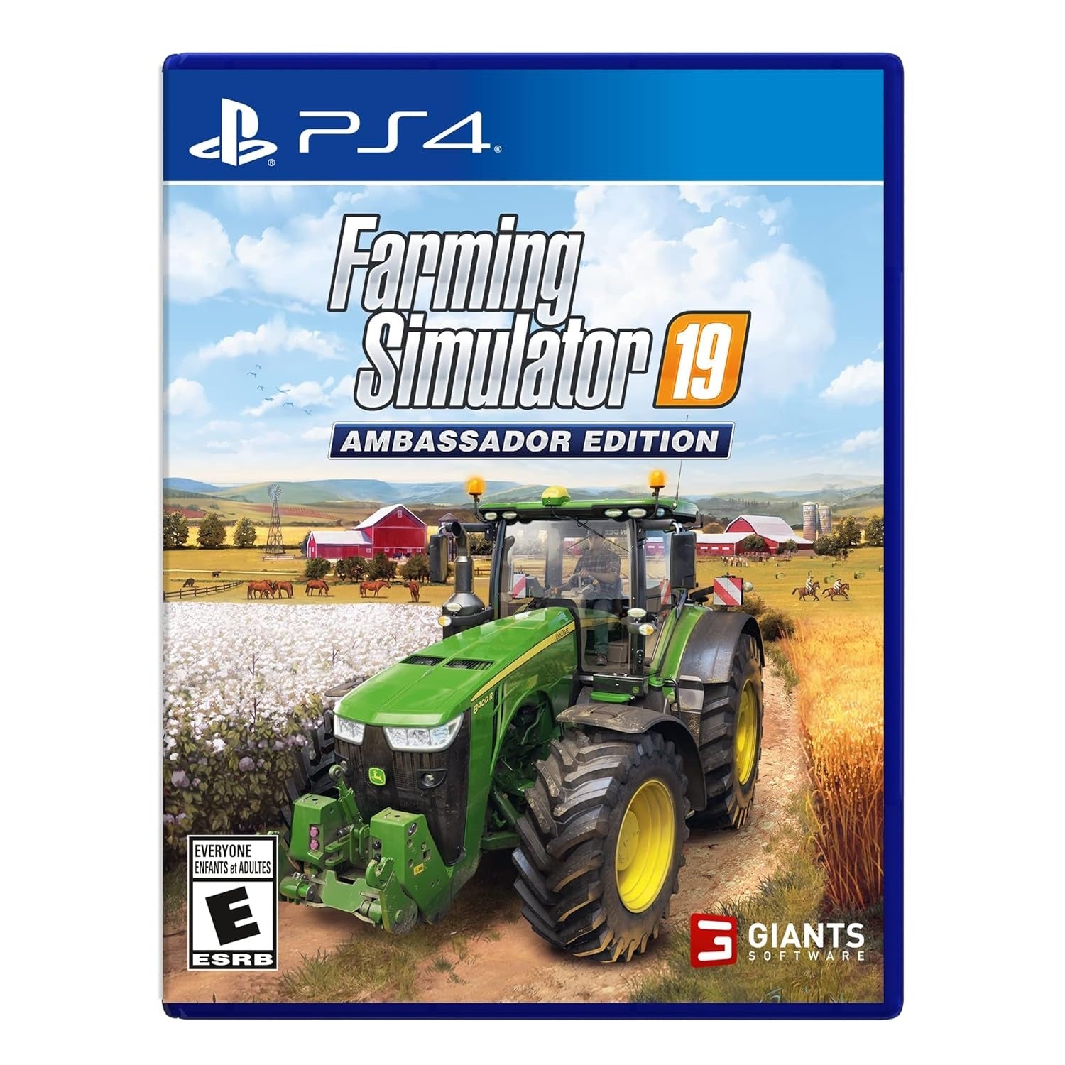 Farming Simulator 19 - Ambassador Edition [PlayStation 4] PlayStation 4 Video Game Giants Software