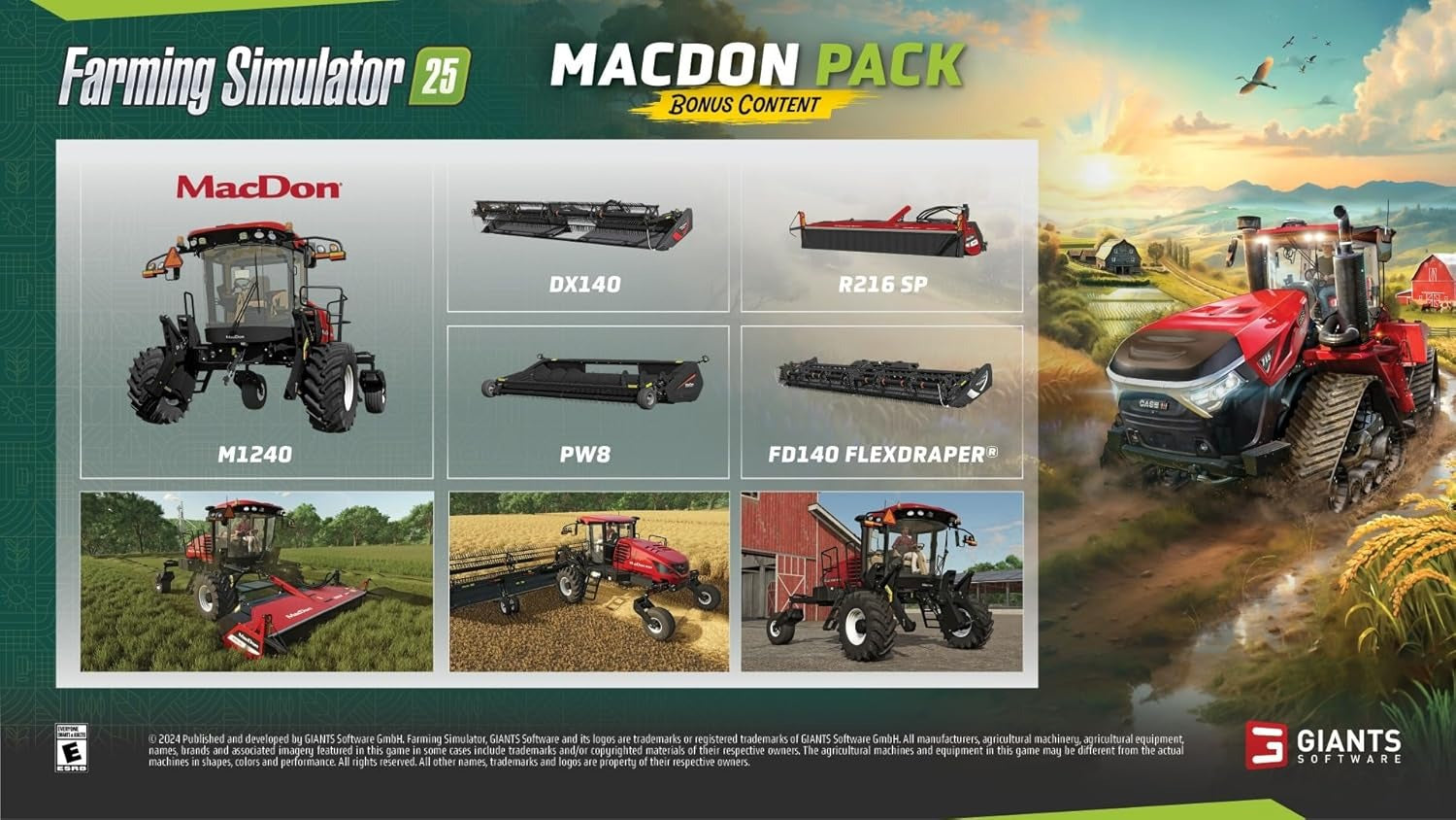 Farming Simulator 25 [Xbox Series X] Xbox Series X Video Game Giants Software
