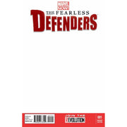 Fearless Defenders: #1 [Blank Var CVR E] 2013 Comics Marvel Comics