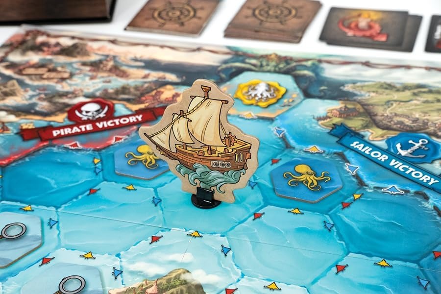 Feed The Kraken - A Sailor's Favorite [Board Game, 5-11 Players] Board Game Funtails