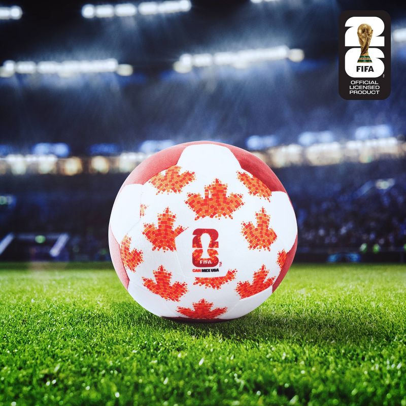 Fifa World Cup 2026: Plush Canada Soccer Ball 9" Plushies Jazwares