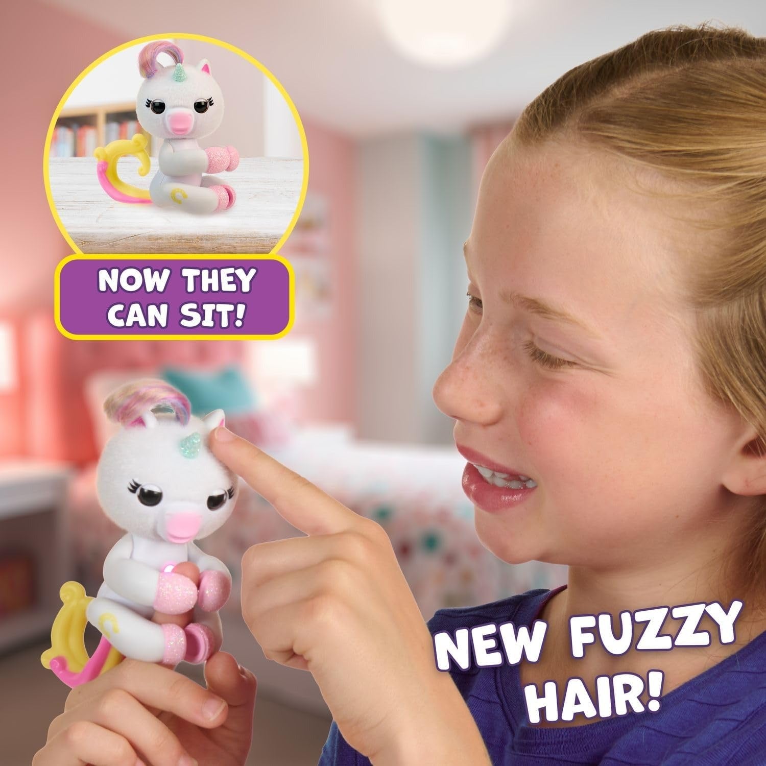 Fingerlings 2.0 Baby Unicorn - Lulu Toys & Games WowWee