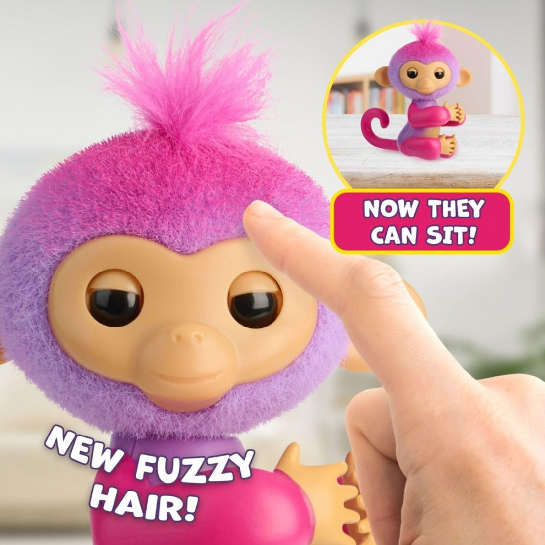 Fingerlings 2.0 Basic Monkey - Charli Toys & Games WowWee