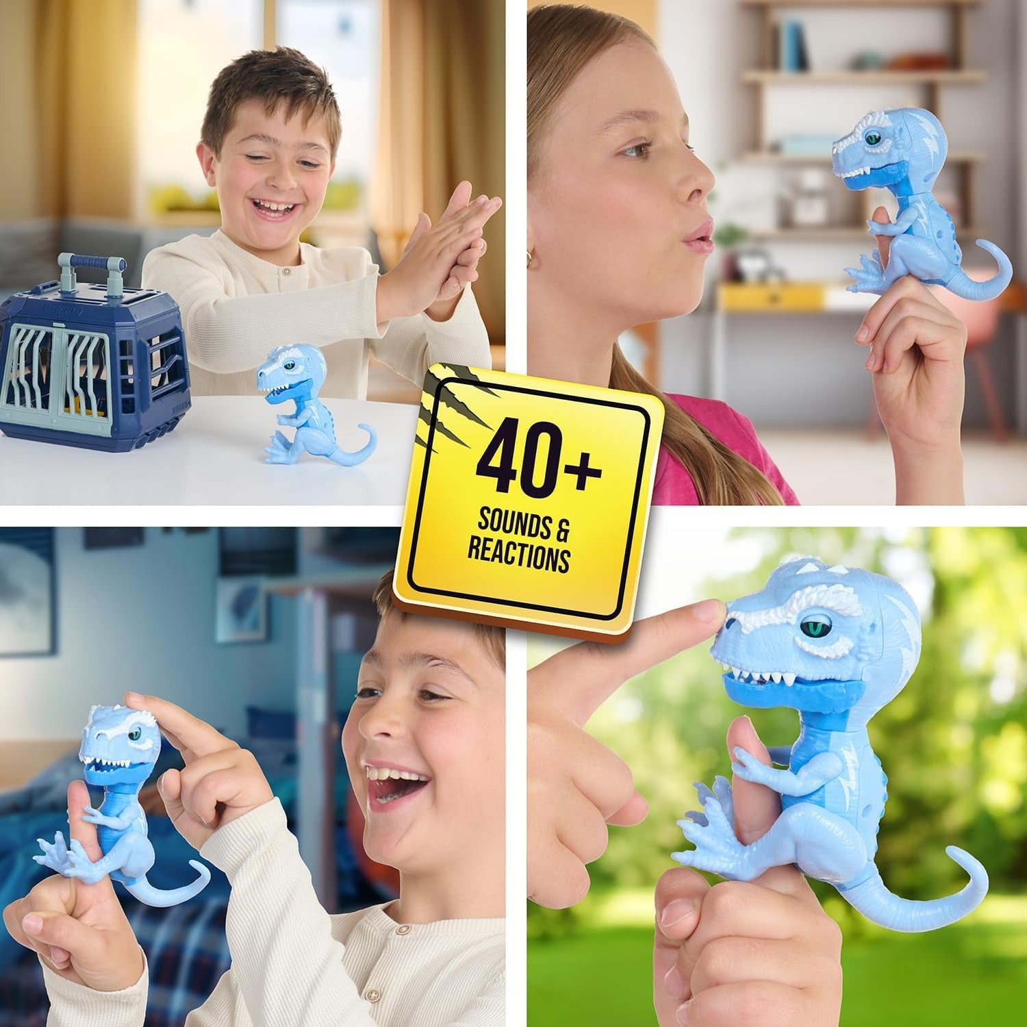 Fingerlings: Jailbreak Playset - Shiver T-rex Toys & Games WowWee