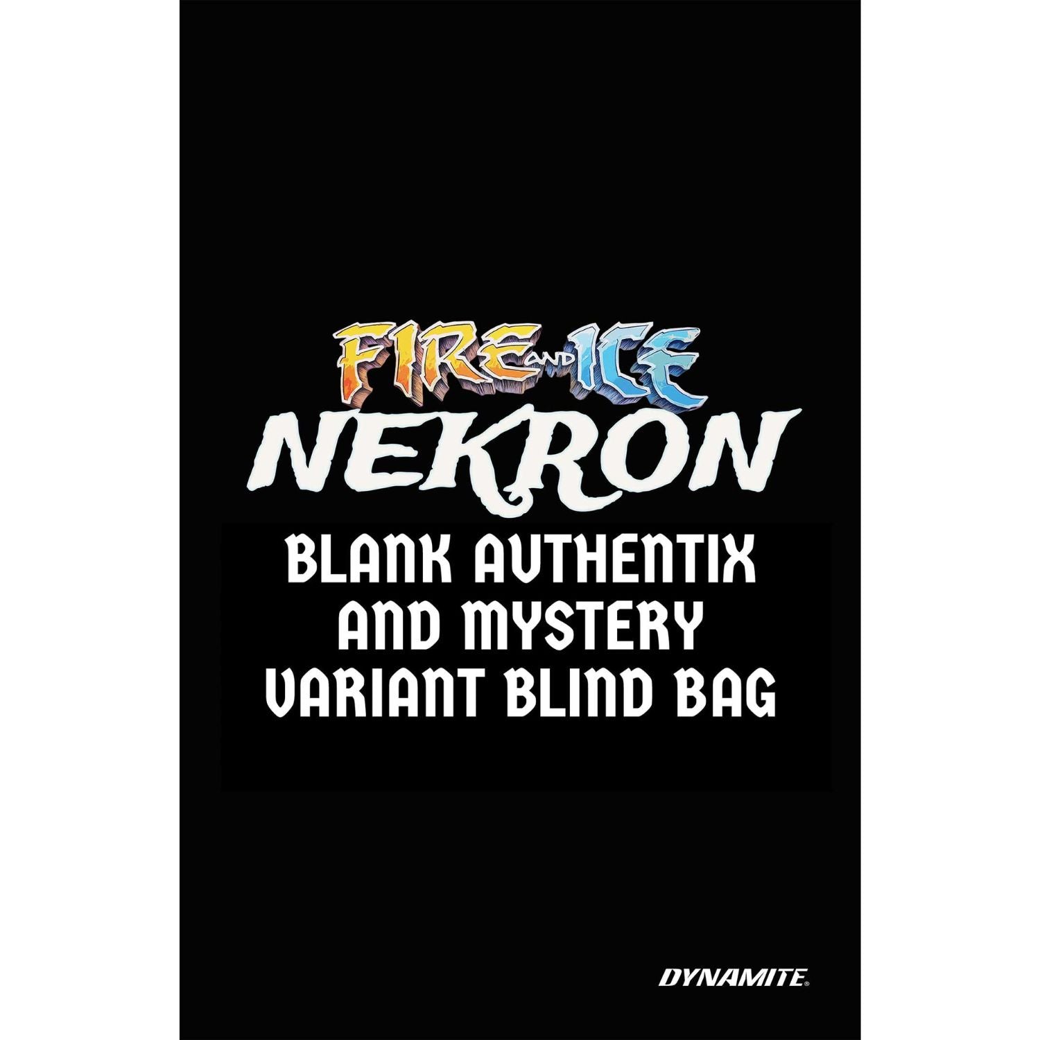 Fire And Ice Nekron: #1 [Blind Bag CVR D] 2026 Comics Dynamite Entertainment