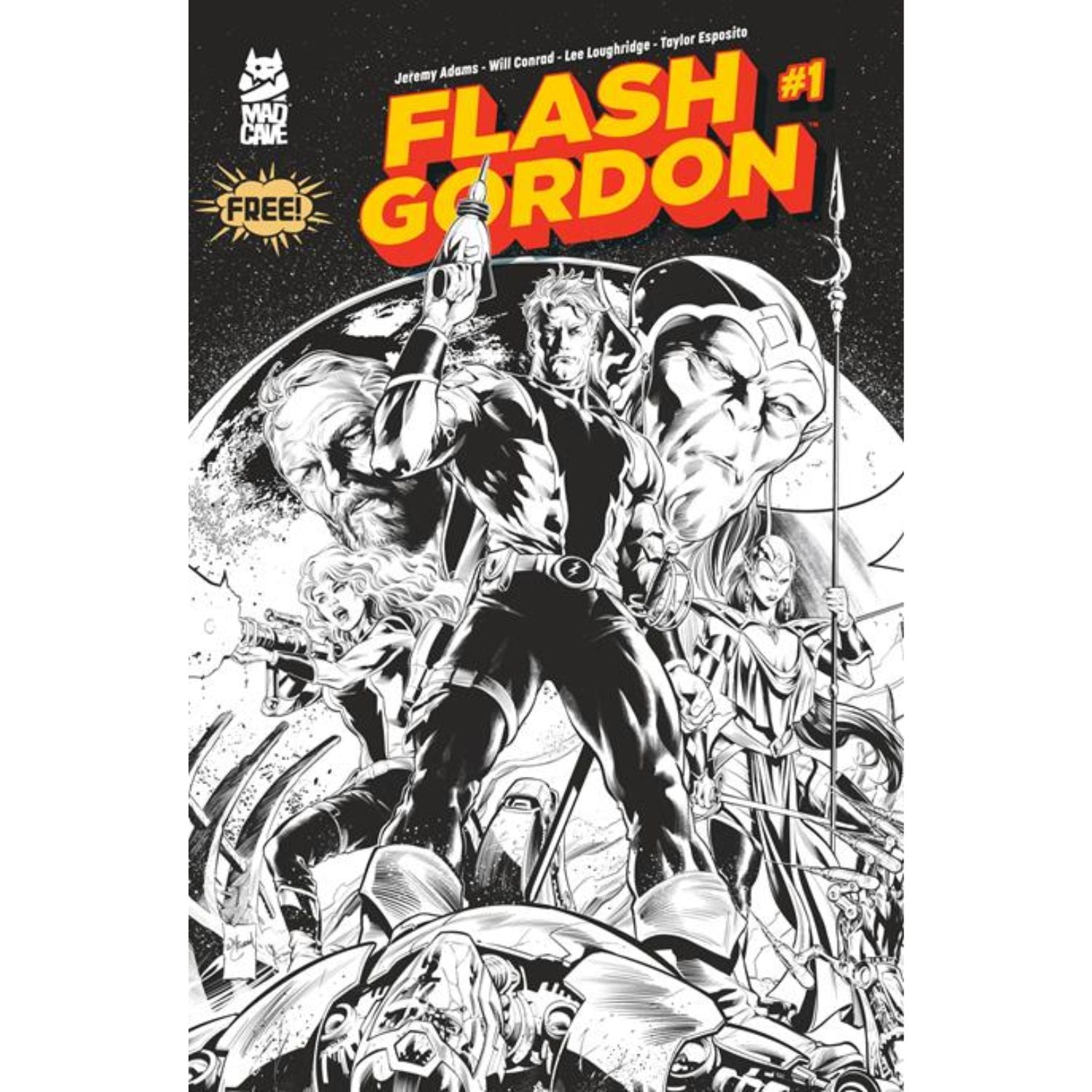Flash Gordon: #1 [Will Conrad FCBD] 2026 Comics Mad Cave