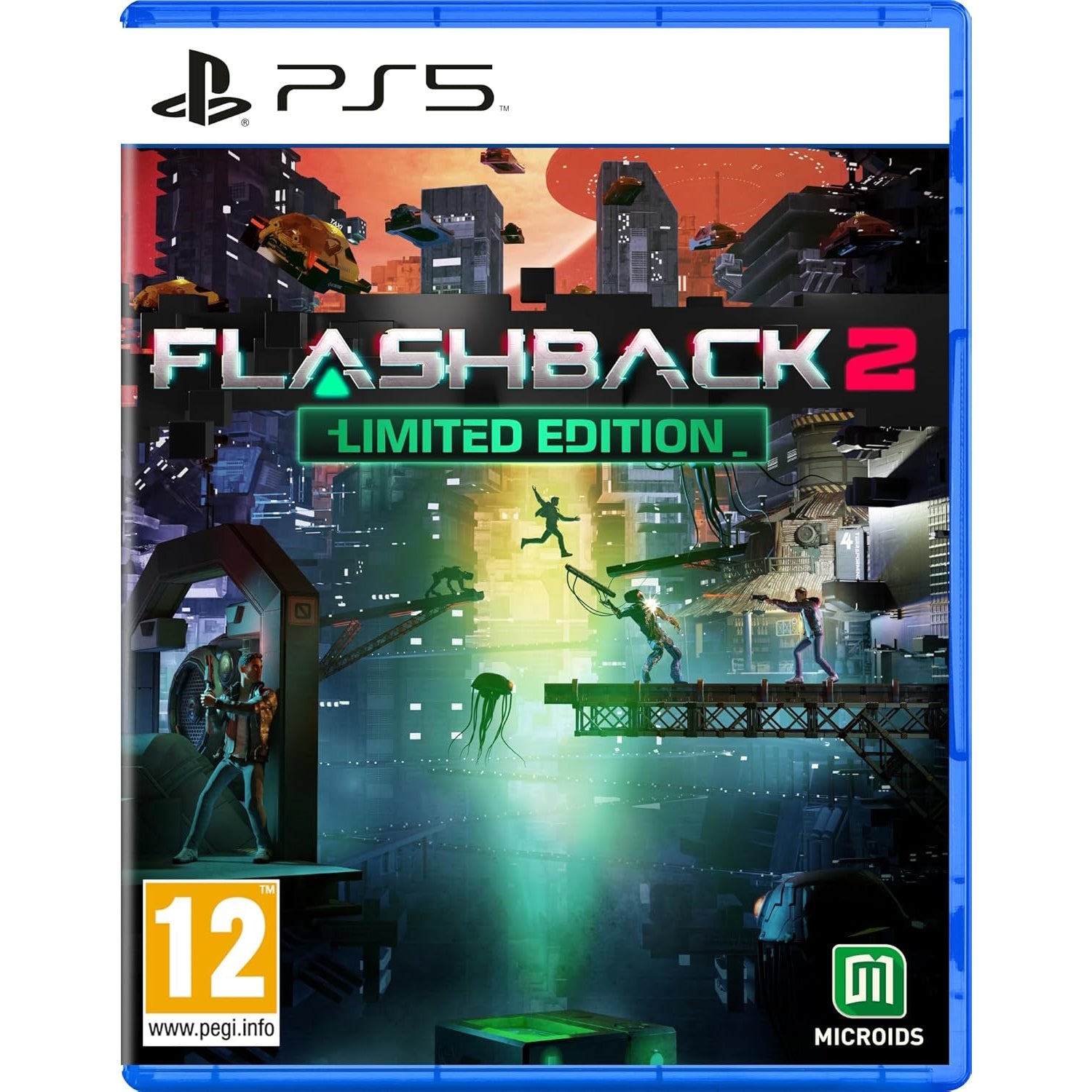 Flashback 2 - Limited Edition SteelBook [PlayStation 5] PlayStation 5 Video Game Microids