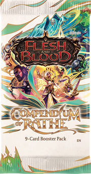 Flesh And Blood TCG: Compendium of Rathe Booster Box - 24 Packs Card Game Legend Story Studios