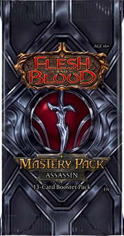 Flesh and Blood TCG: Mastery Pack Assassin Booster Box Card Game Legend Story Studios