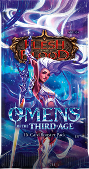 Flesh and Blood TCG: Omens of The Third Age Booster Box Card Game Legend Story Studios
