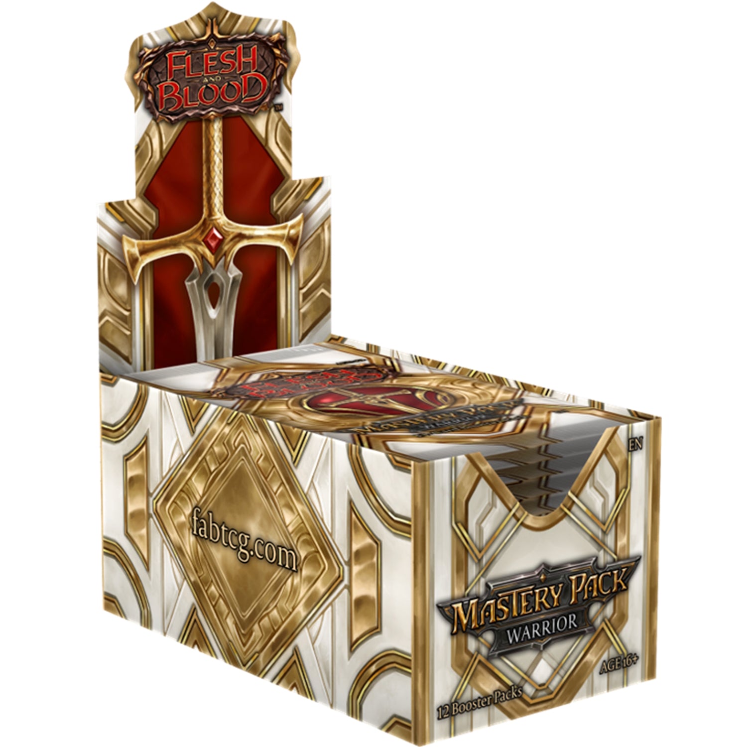 Flesh and Blood TCG: Mastery Pack Warrior Booster Box Card Game Legend Story Studios