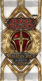 Flesh and Blood TCG: Mastery Pack Warrior Booster Box Card Game Legend Story Studios