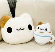 Bugcat Capoo: Foamcat Large Face Shaped Pillow Plushies Bugcat Capoo