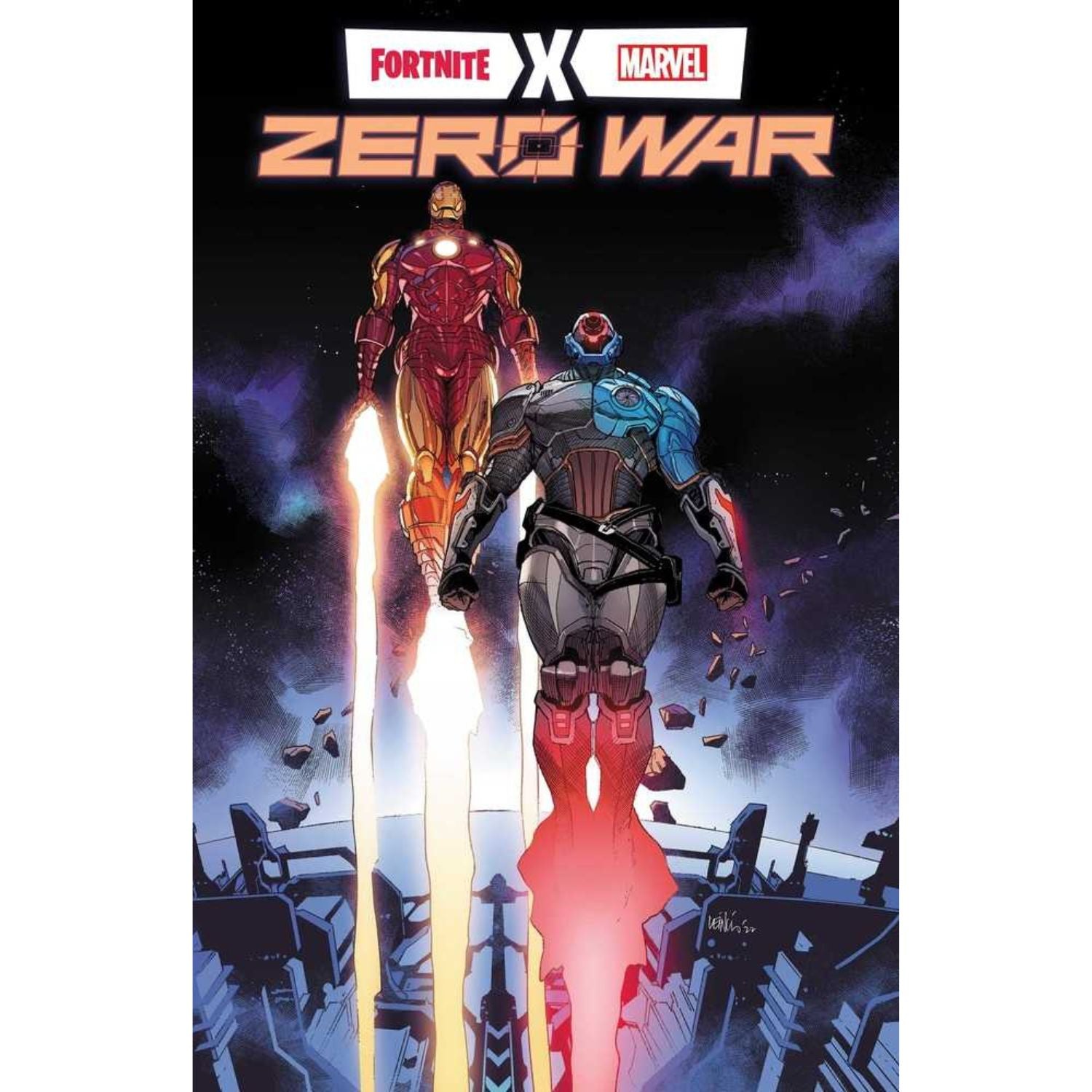Fortnite X Marvel Zero War 5 Book Set: #1-5 [Leinil Yu CVR A] 2022 Comics Marvel Comics